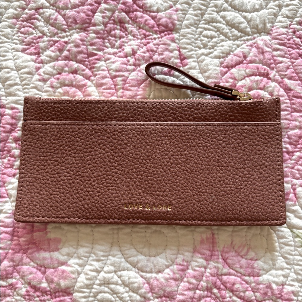 Love & Lore Zip Cardholder Wallet